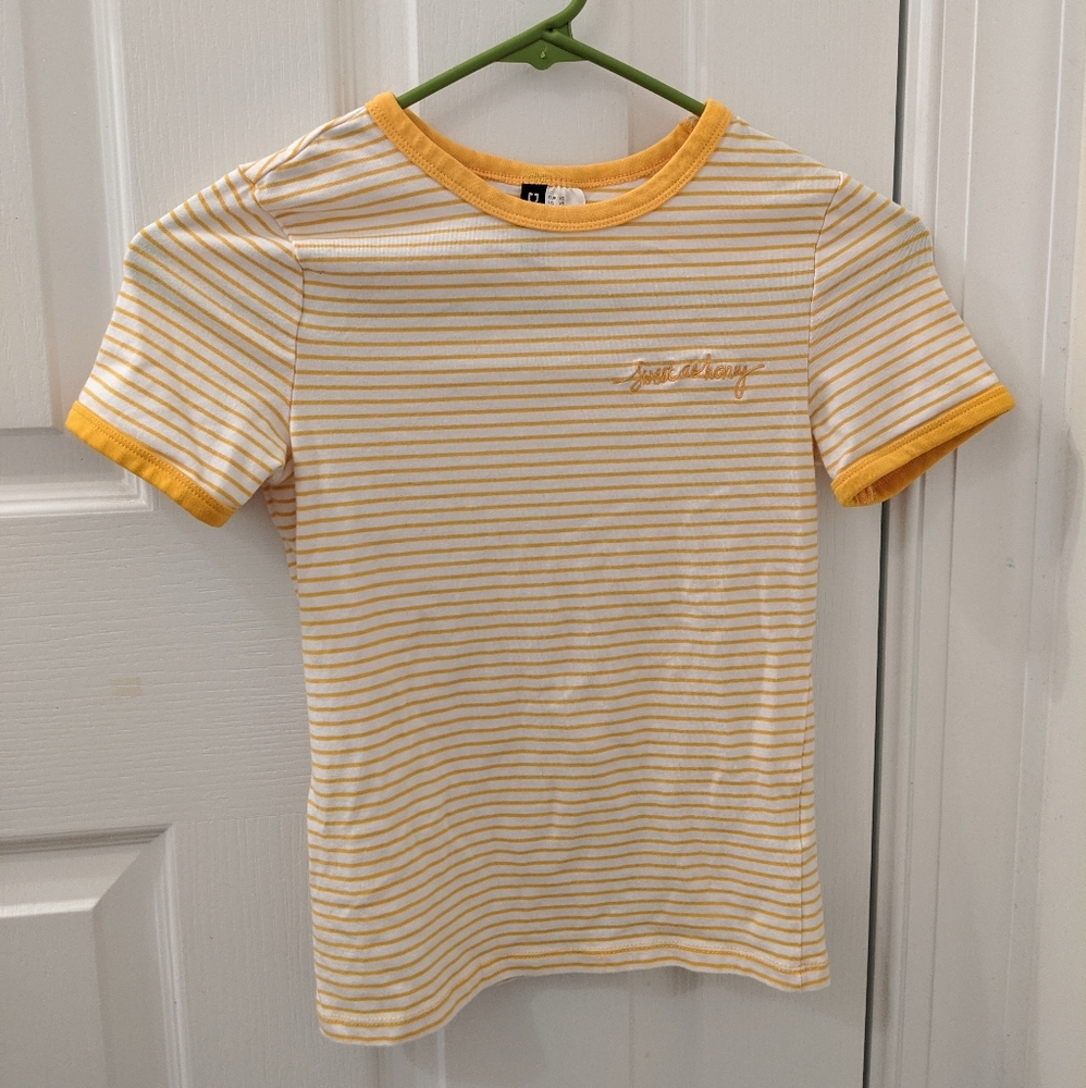 Striped Yellow tshirt